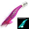 Luminous Fishing Lure Glow In Dark Swimbait Simulation Wood Shrimp Lures Lifelike Plastic for Octopus Cuttlefish Fishing Tackle