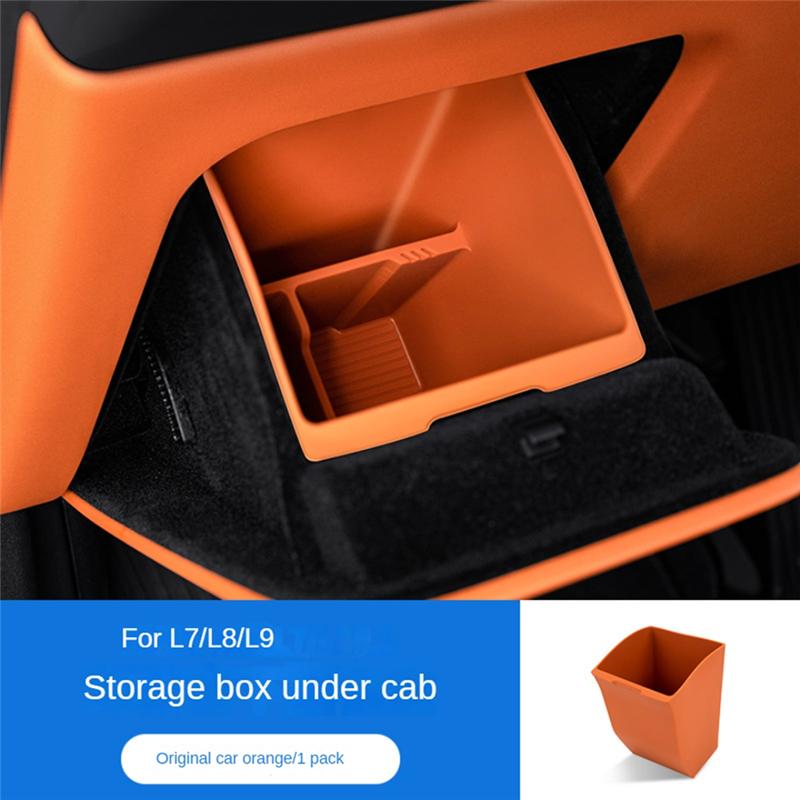 A03E-For Leading Lixiang   L7 L8 L9 Main Drive Silicone Storage Box