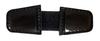 Leather Craft for Anglers (LCFA) Nissin Uzaki Invicta Mobile Force Elbow Pad Cover, Embossed Enamel, Black