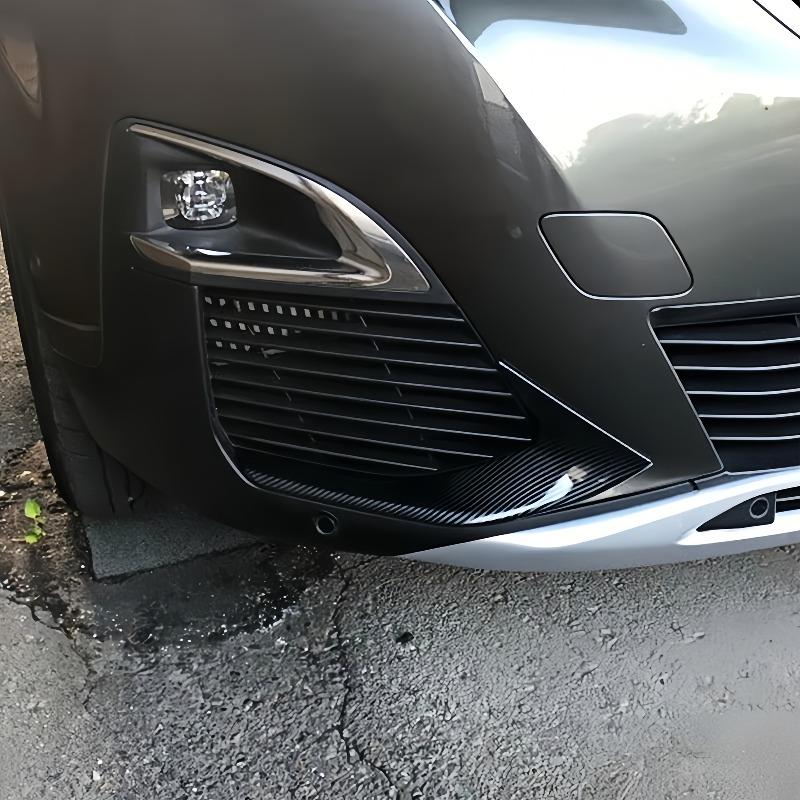 For Front Fog Light Eyebrow Trim For Peugeot 4008,Fog Lamp Eyelid Decor Bezel Cover,Sporty Modified Exterior Accessories, ABS Anti-Scratch Wear