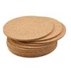 10Pc Cork Coaster DIY Tableware Pad Small Board Square/Round Mat SelfAdhesive Drink Cup Mat Home Table Decoration 100mmx100x3mm