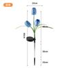 1pcs Solar Outdoor Courtyard Decoration Waterproof Tulip Lamp Garden Villa Plug-in Lawn Lamp Outdoor Plug-in Lamp