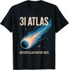 31 Atlas Interstellar-Style Astronomy Visitor 2025 Retro T-Shirt