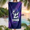 Melbourne Storm Mode Strandtuch Tragbar Weich Schnelltrocknend Handtuch Für Schwimmen Camping Urlaub