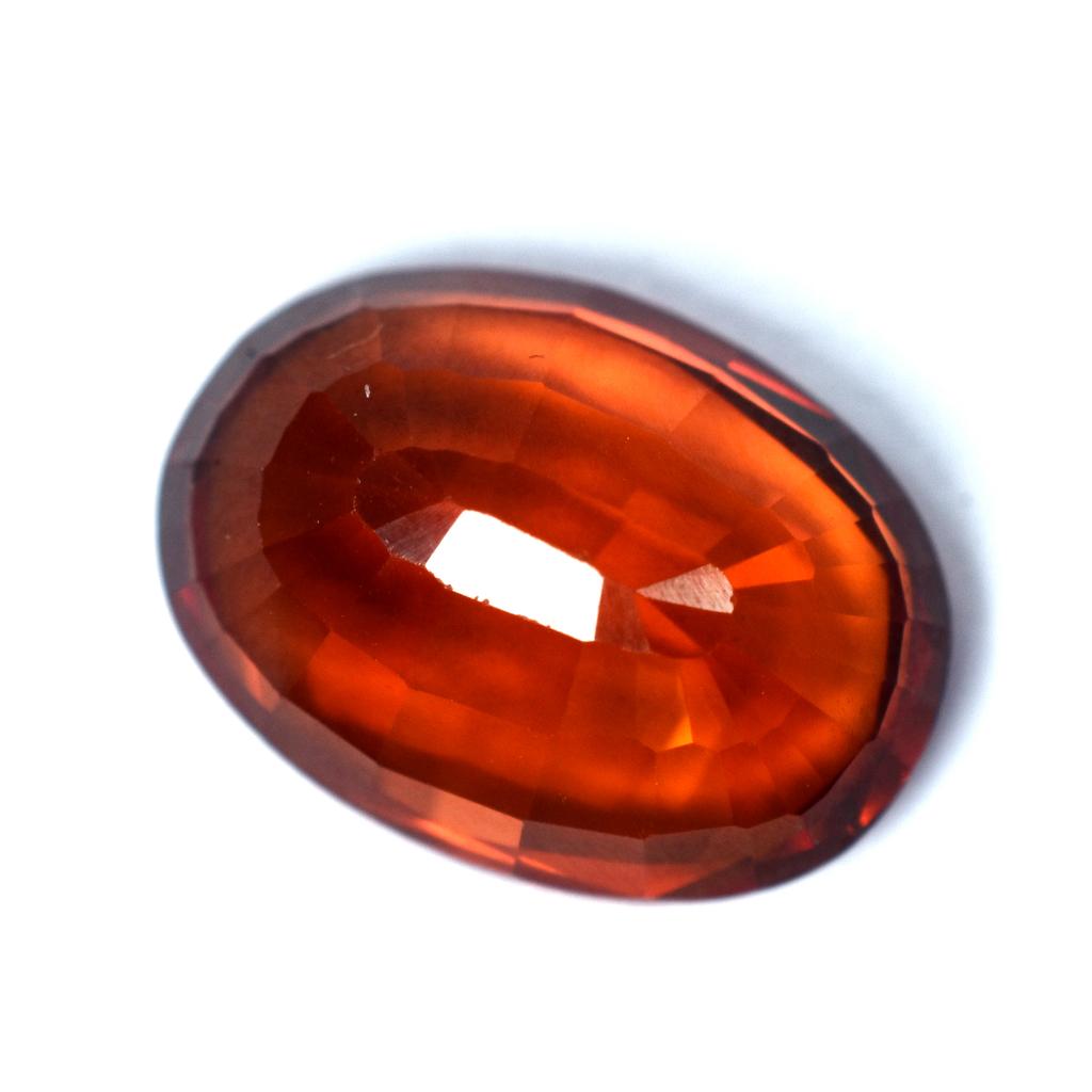 Excellent Natural Orange Sapphire Oval Cut 10.50 Carat Loose Gemstone CERTIFIED