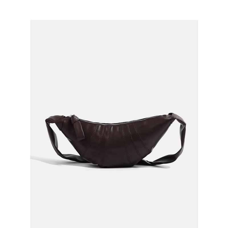 Croissant women's niche design croissant bag single shoulder crossbody dumpling bag trend