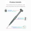 NASAN 5pcs High Hardness Screwdriver Kit Convex Cross Torx T2 Y0.6 Pentalobe Phillips For Phone Watch Tablet Repair Opening Tool