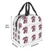 Pomni Tadc Jax Der Erstaunliche Zirkus Isolierte Lunchtasche für Kinder Schul-Kühltasche Thermische Lebensmittelbox Tragetasche Lunchboxen Behälter