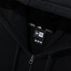 New Era Solid Color Hooded Zip-Up Long Sleeve Jacket Unisex jackets Black 14398011