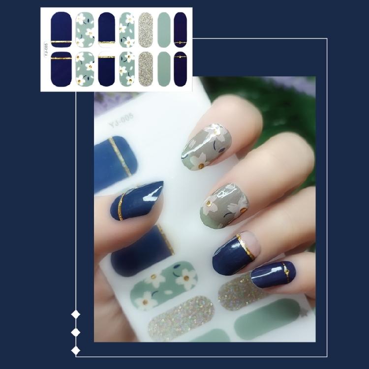 Nail Art Stickers Nail Wraps Manicure DIY Nail Polish Strips for Nail Art Decors