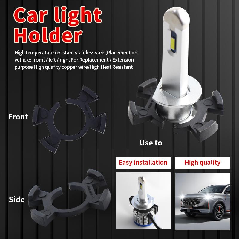 10PCS H1 Base For Honda Prelude CR-V Odyssey Acura RSX Geely Acura Soueast Dongfeng High Beam H1 LED Headlight Adapters Holder
