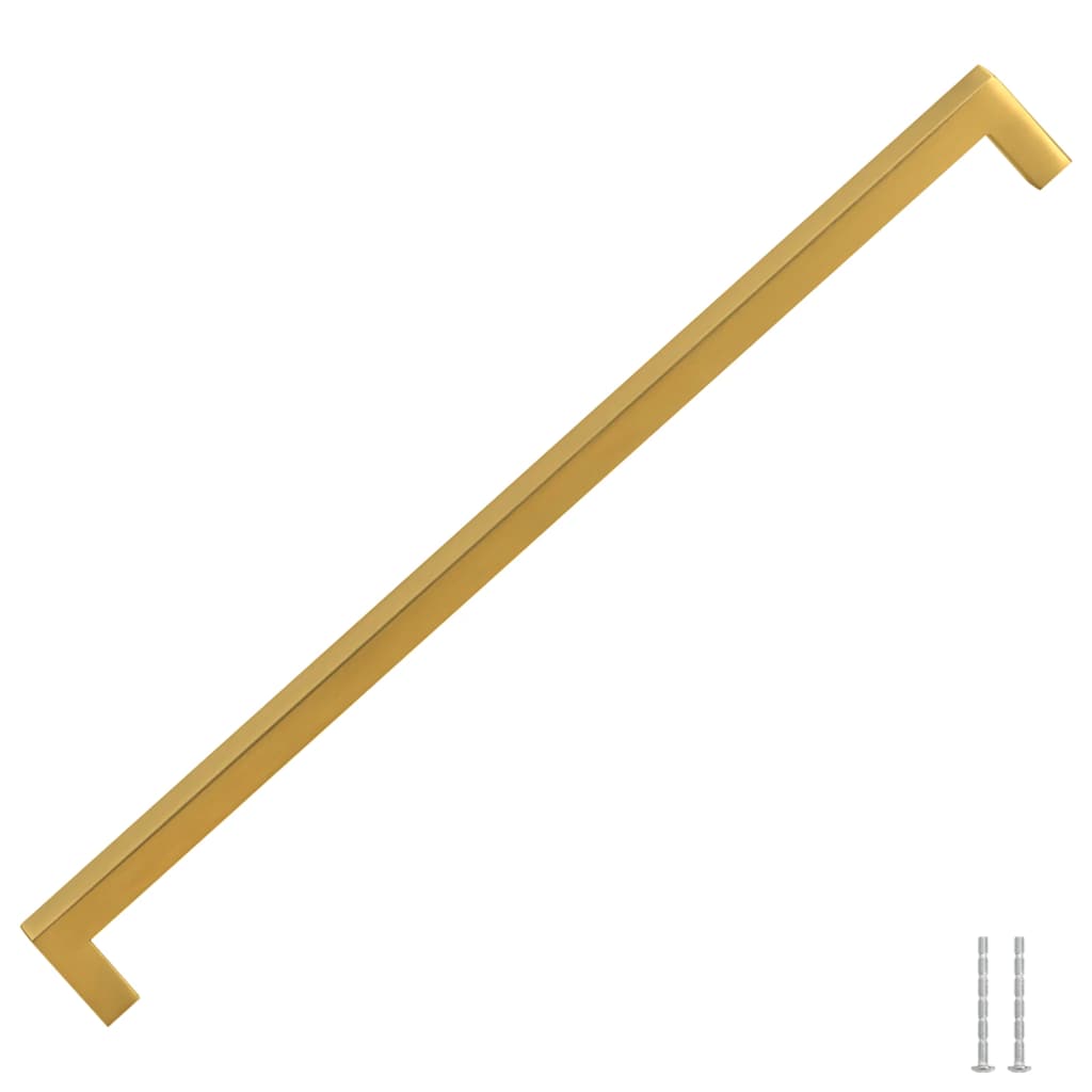 Furniture Handles 5 Pcs Golden 320 Mm Stainless Steel