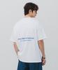 BAKKEN B Square Logo Short Sleeve T-Shirt Bk3968_White