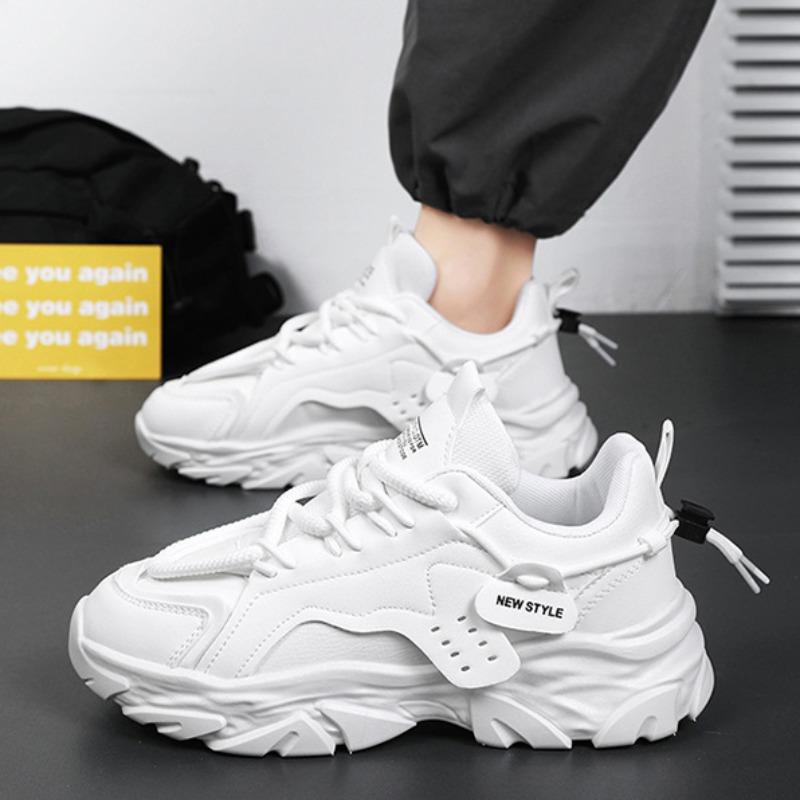 Adidași de Bărbați de Înaltă Calitate Primăvară Confortabili cu Platformă Elastică Pantofi Sport Casual Fashion Stil Simplu Încălțăminte Tenis Masculino