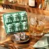 Decorative Ice Cubes for Drinks 3D Highland Cow Mold, 6 Cavity Food Grade Silicone Thickened Durable Mold Cube Tray, Non Stick Flexible Whiskey