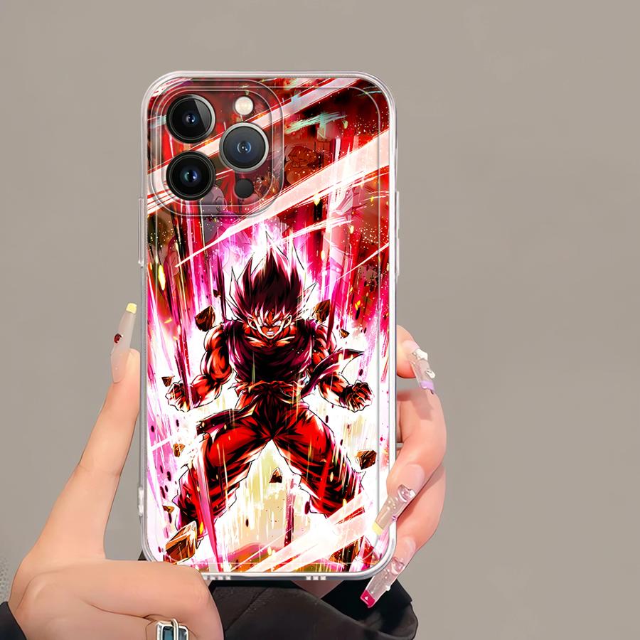 Case for iPhone 17 Pro Max XS Max 13 Pro 7 8 14 Plus XR 12 Mini 15 Air 16 11 Soft Phone Cover Dragon Ball Goku Talent