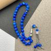 Handcrafted 33 Bead Buddhist Bracelet Glass Beaded Prayer Jewelry Comfortable Spiritual Companion Fashion Accessory