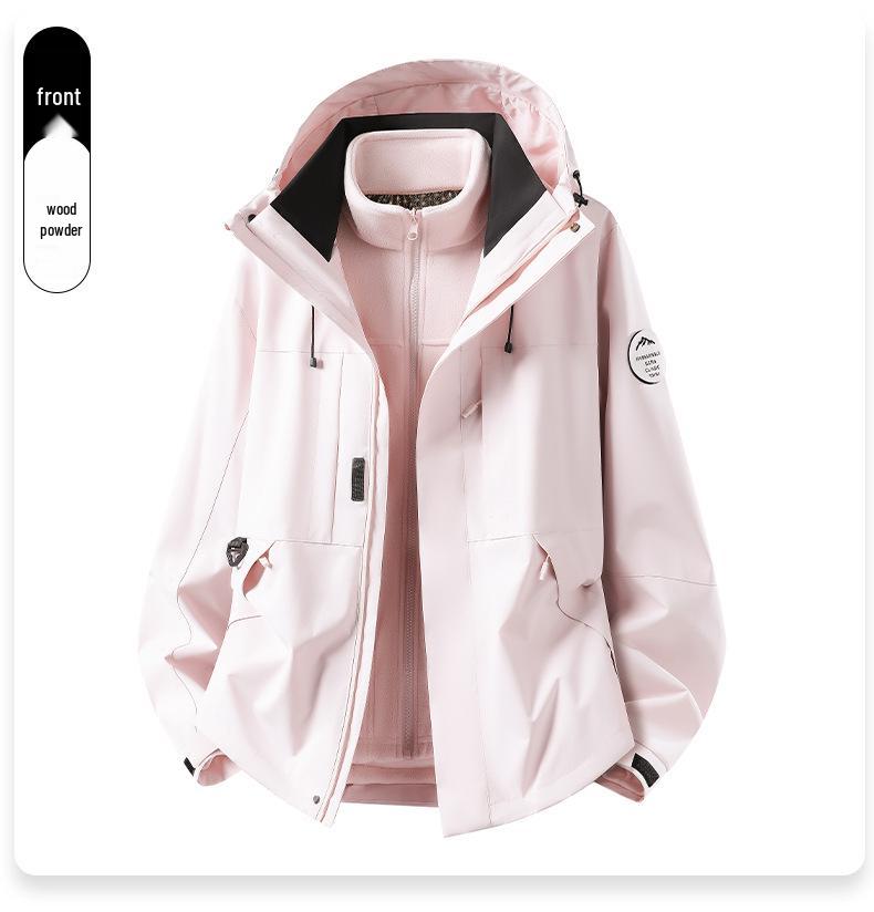 Luotuo 2026 Women's Custom Print 3-in-1 Mountaineering Jacket Set