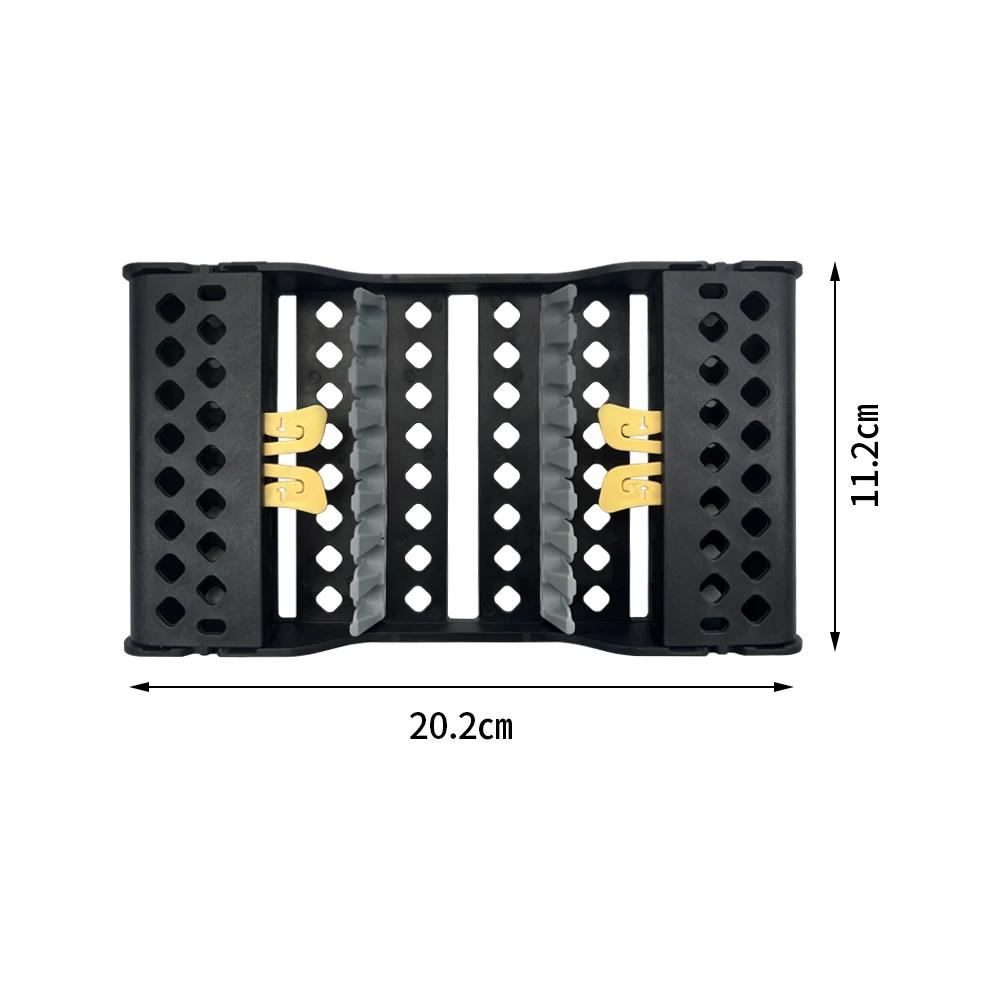 5pcs 8 Slots Dental Autoclave Sterilization Box Composite Resin Filling Spatulas Aesthetic Restoration Set Tray Holder