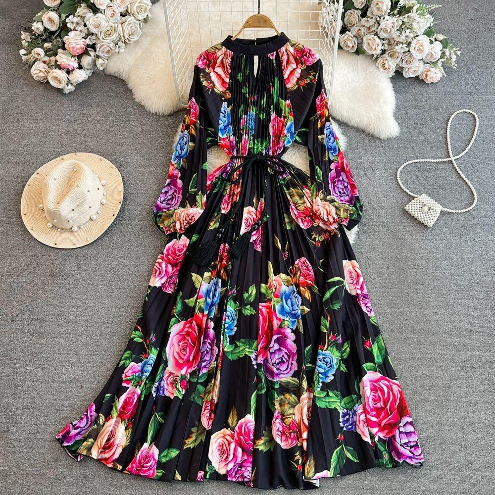 Women's Casual Knitted Suspender Long Skirt