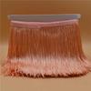10 Metri Pizzo Lusso Colore Oro Frangia con Nappa 15CM Larghezza Galon Frange Abito Latino Abbigliamento da Palco Accessori Nastro