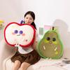 50CM Squishy Fruit Plush Toy Stuffed Mango Lemon Pear Apple Plush Pillow Soft Food Plush Peluche Kids Birthday Gift Room Decor