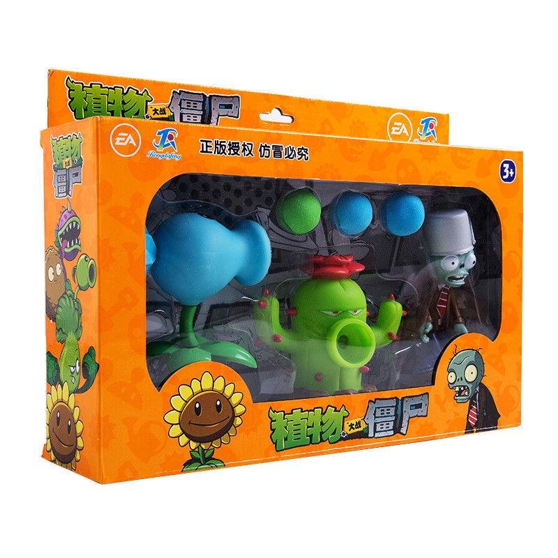 Premium Quality Game Plants Vs Zombies Action Figure Pvz Pea Shooter Zombie Set Kids Toy With Timeless Design PeasCactus