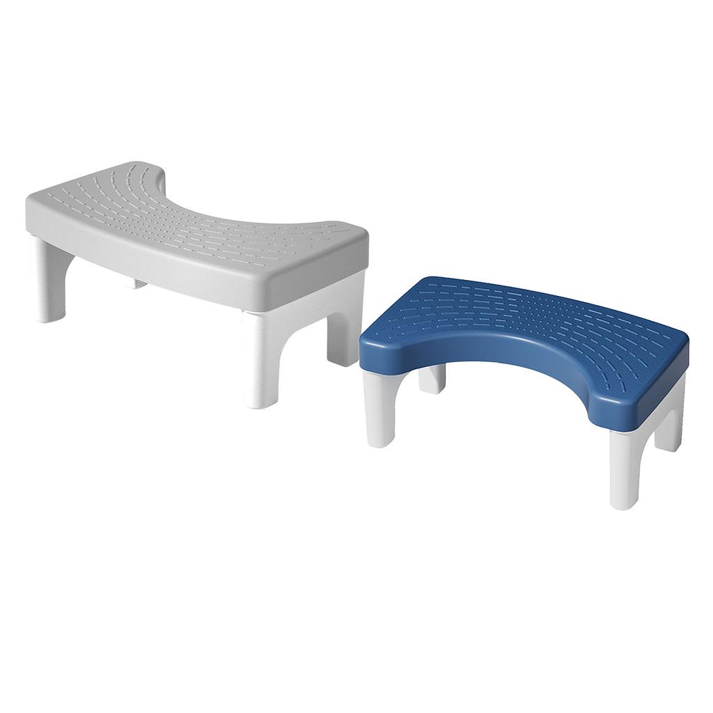 Toilet Stool Poop Stool for Squatting Posture Bathroom Thick Portable Potty Stool Anti Slip for Kids