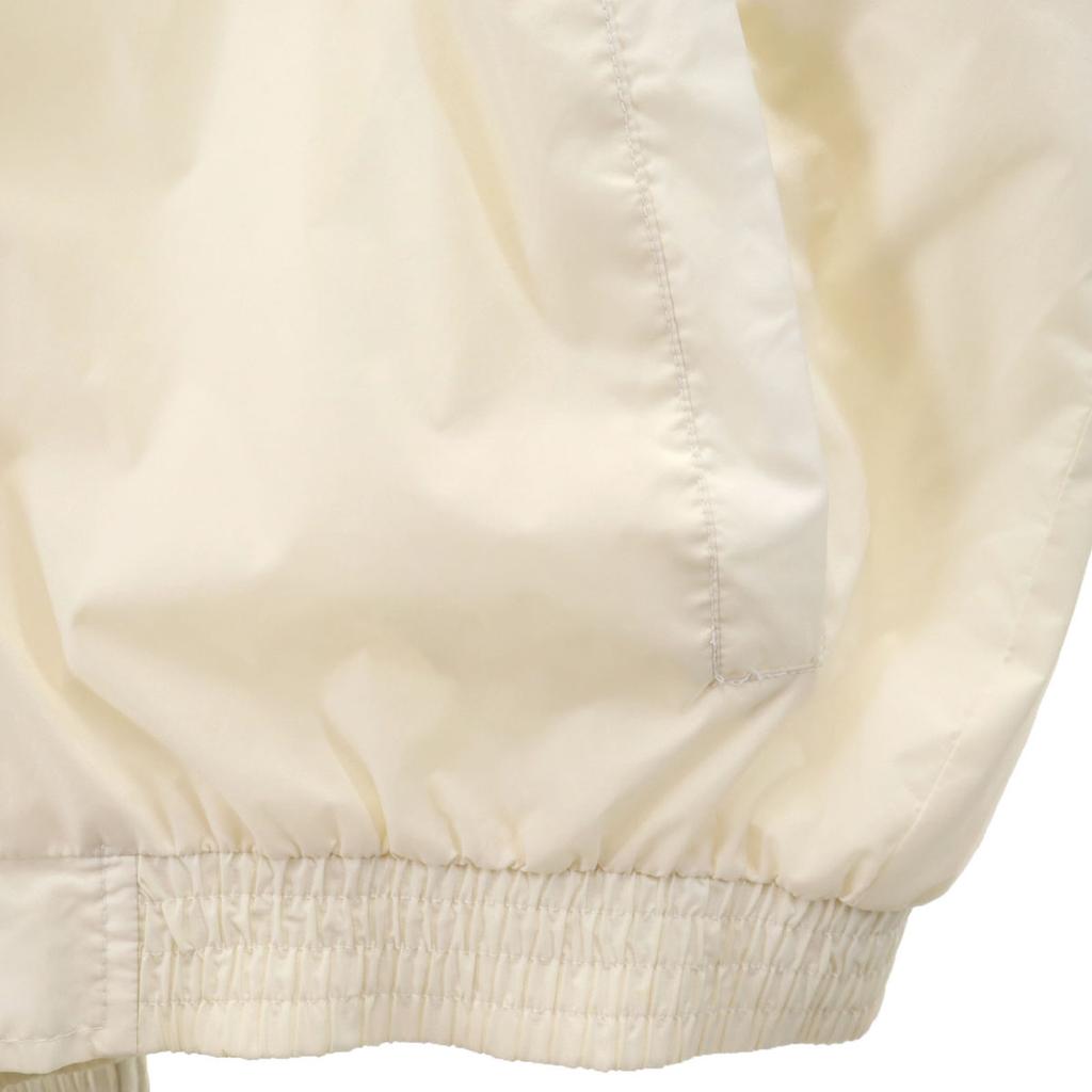 Mobil-F1 90s Old Company Jacket L white Hooded Men's Used