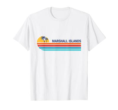 Colorful Landscapes of the Marshall Islands T-Shirt