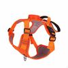 Reflective Dog Vest Harness Function 2in1 Leash Fit for Night Walking, Outdoor Black Red