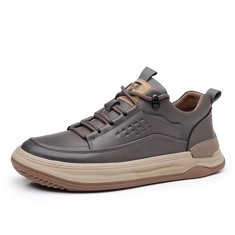 Spring High End Brand Men's Oxford Outdoor Casual Shoes Men's Hiking Sports Travel Shoes Wear-resistant Free Delivery Zapatillas