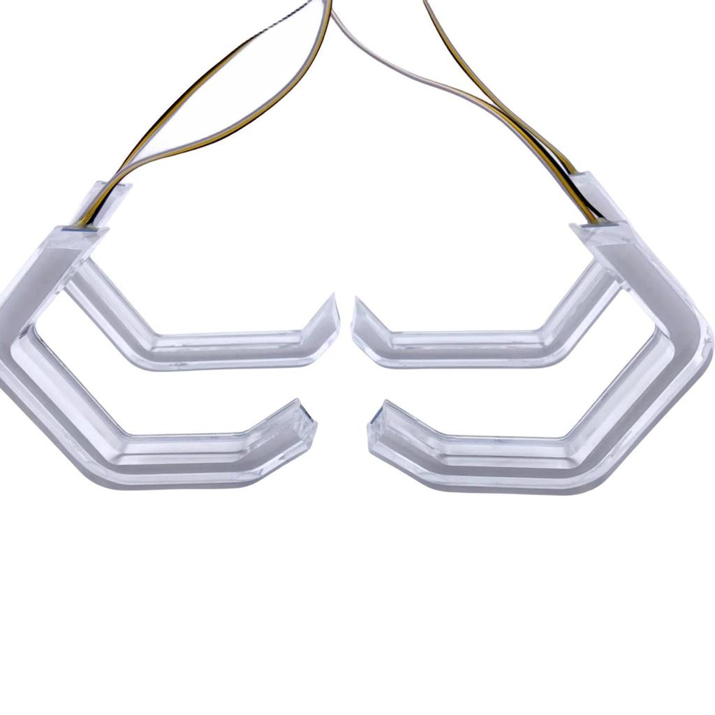 Dual-Color LED Crystal Angel Eyes for E90, E91, F30, M3, M4