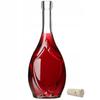 KADAX Glasflasche für Wein 500ml mit Korken Olivenöl Essig Schnaps Alkohol Likör
