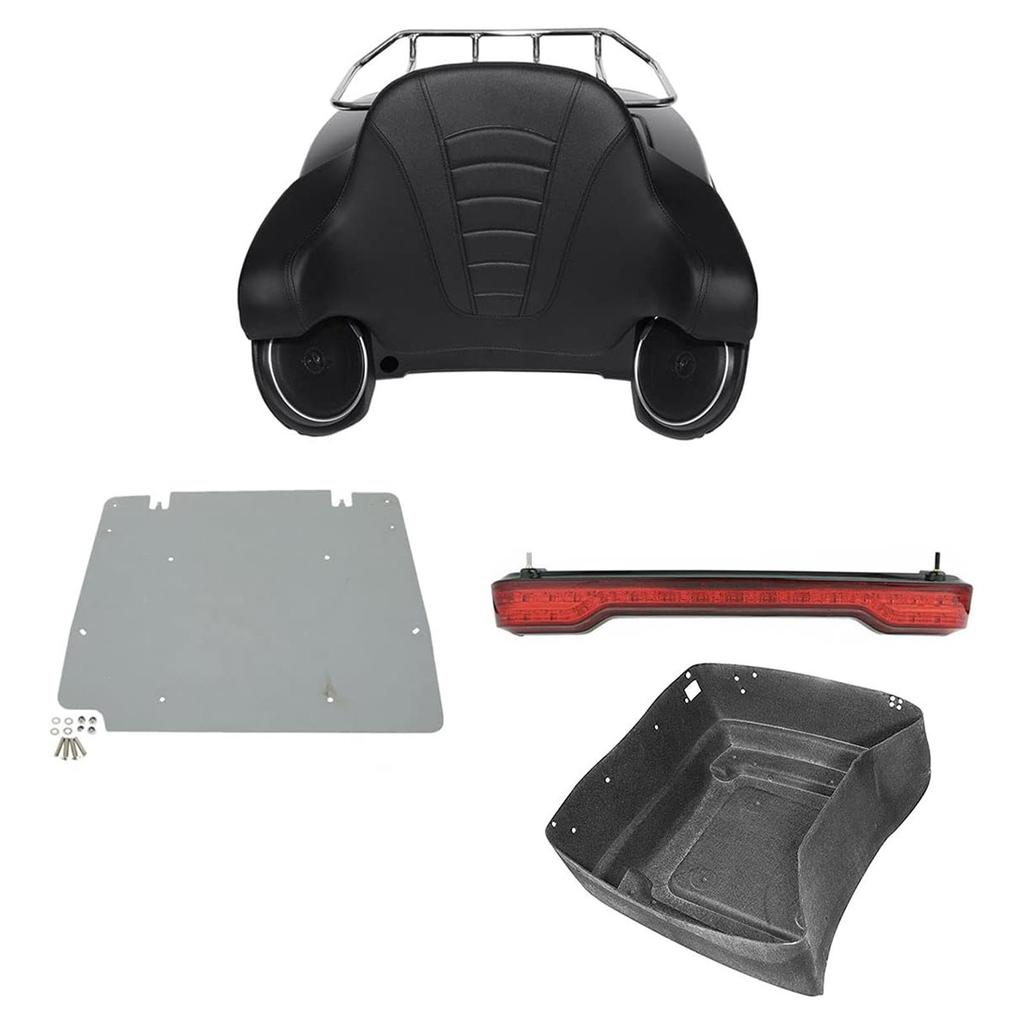 Compatible with Harley Street Glide, Road Glide, and Road King: Modified with Horn, Rear Trunk & Luggage Rack (Years 14-25)