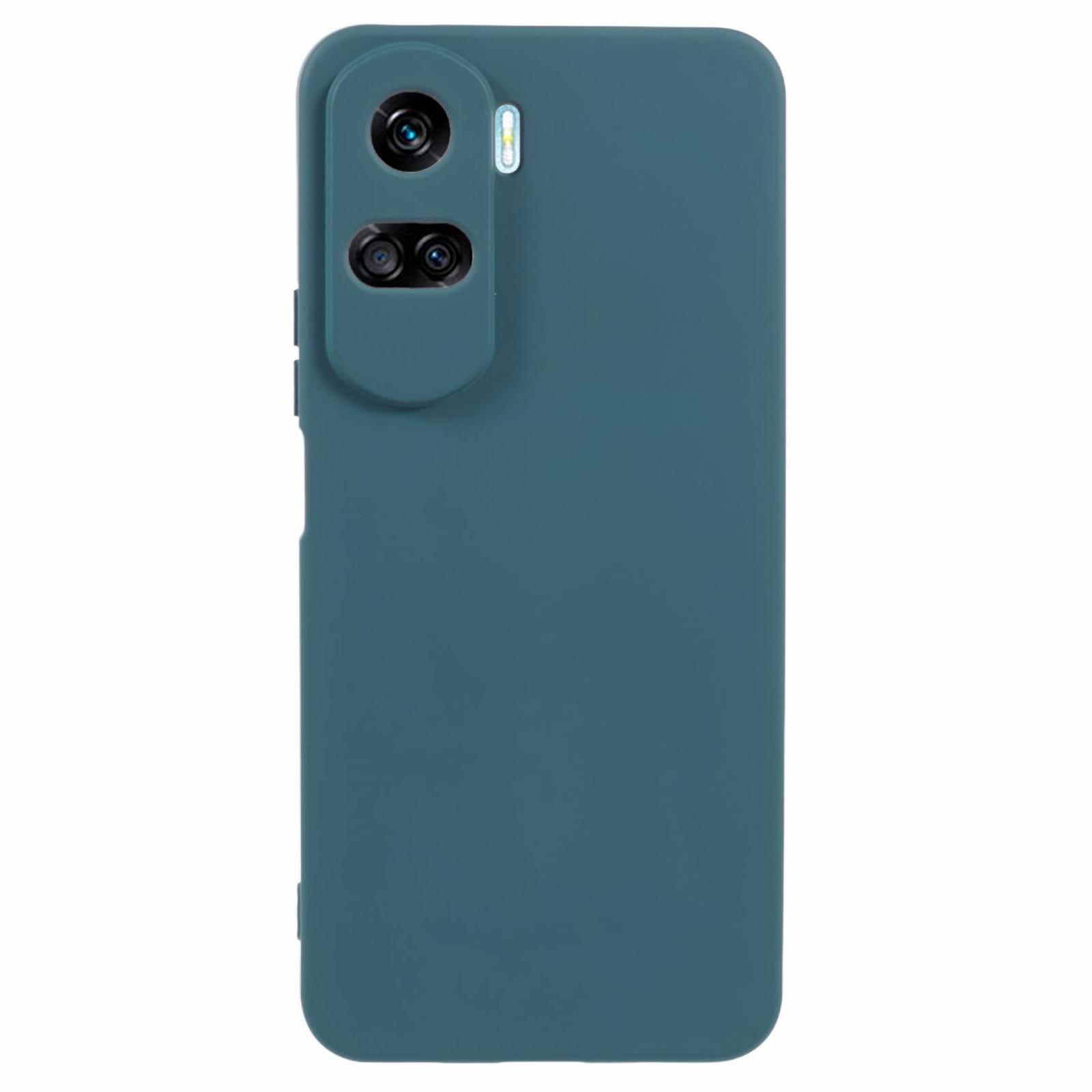 

Для мобільного телефону Honor 90 Lite 5G Чохол TPU 2.0мм Арочна кромка Задня кришка Blackish Green