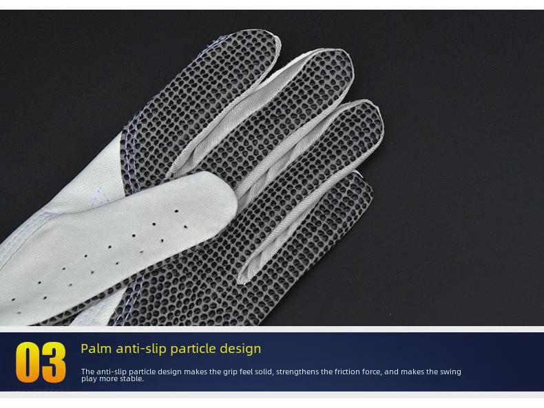 Herr Lammskinn Golfhandskar - Andningsbara, Halkfria, Vänster eller Höger Hand