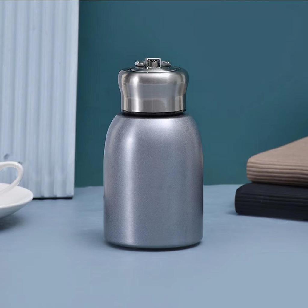 Chic Mini Stainless Steel Travel Thermos - Portable & Cute Water Cup for Outdoor Use
