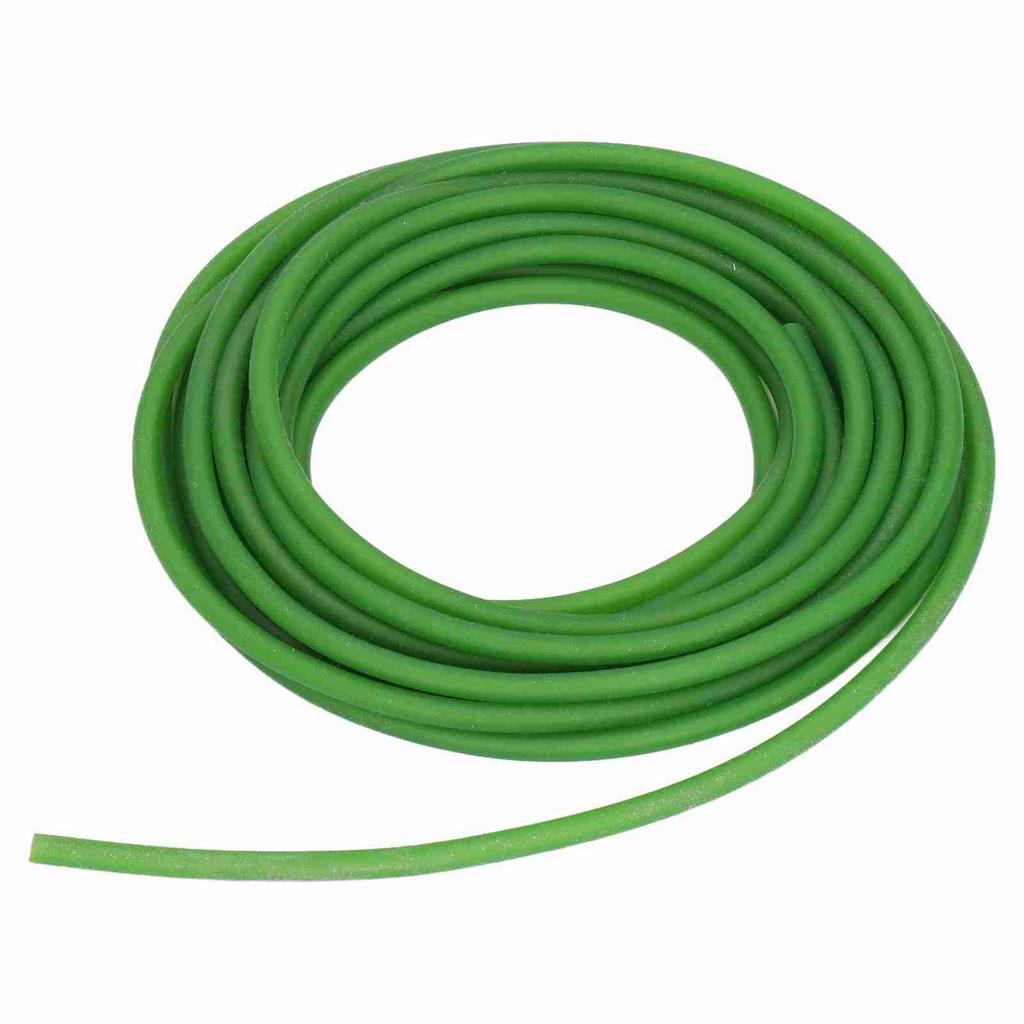 Replacement Band Fluorescent Green High Elasticity Latex Rubber Band Tube Accessories 5m 16.4ft