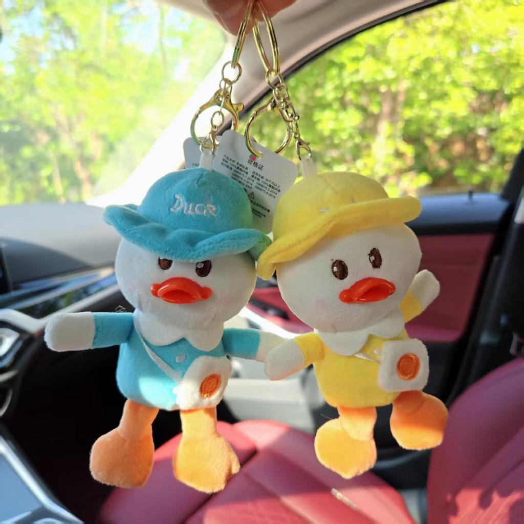 Viral Go-Go Duck Plush Toy: Cute Backpack Pendant & Internet-Famous Ornament