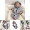 Reborn Baby Doll 49cm Silicone Realistic Infant With Soft Body For Collectors And Gift Use