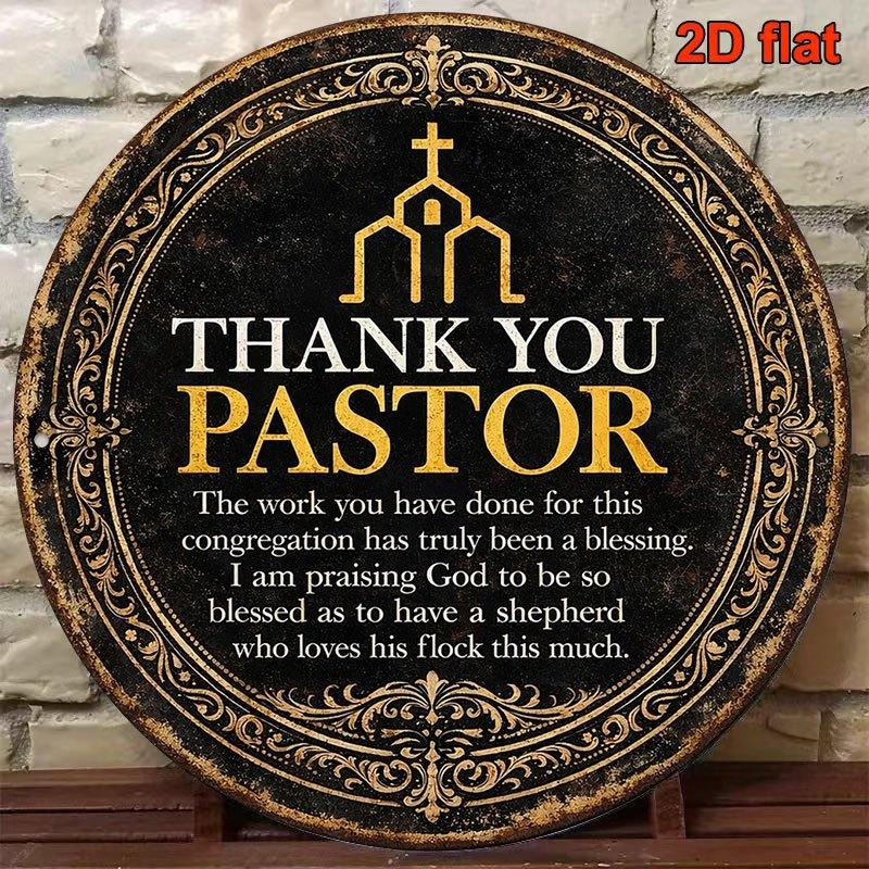 CIFBUY Vintage Metal Wall Art Waterproof Durable Aluminum Wall Art Inch Round For Home Decor Bar Cafe Dorm Room Decoration