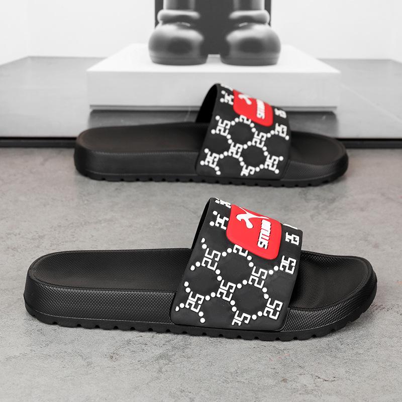 

Men s Summer 2025 Slip-On Sandals – Soft Sole, Casual Indoor/Outdoor Beach Flip-Flops, Comfortable Wear 41 чорний