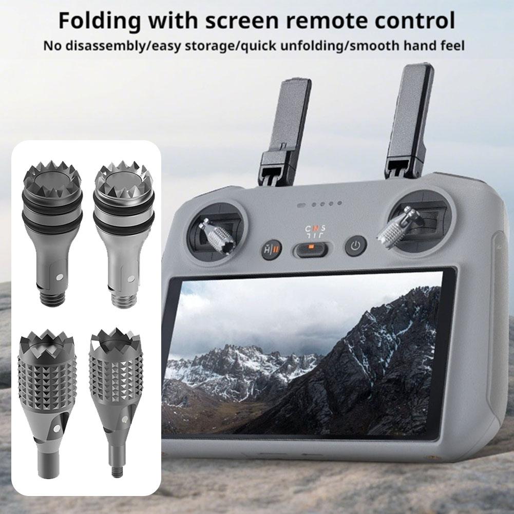 Aluminum Alloy Remote Controller Sticks For DJI RC/RC2 Rocker Accessories For DJI N1/N2/N3/N1C Z5U1