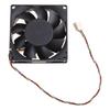 PWM Ball Bearing Fan KZ8025B012U DC 12V 4pin Cooling Fan CPU Cooler Chassis Radiator for Desktop Computer 6500RPM Fan