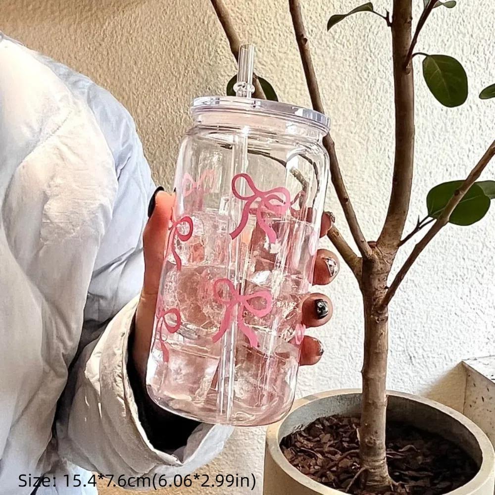 Heat-resistant Water Cup Large Capacity Coffee Cup Simple Milk Tea Cup  for Students