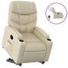 VidaXL Electric Recliner, Relaxation Chair with Adjustable Backrest and Footrest, Living Room Seat, Modern, 3204673