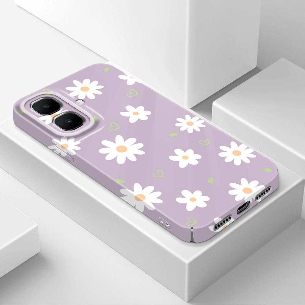 Tender Daisy Phone Case For Infinix Smart 10 Plus 9 8 7 6 Film Hard Cover