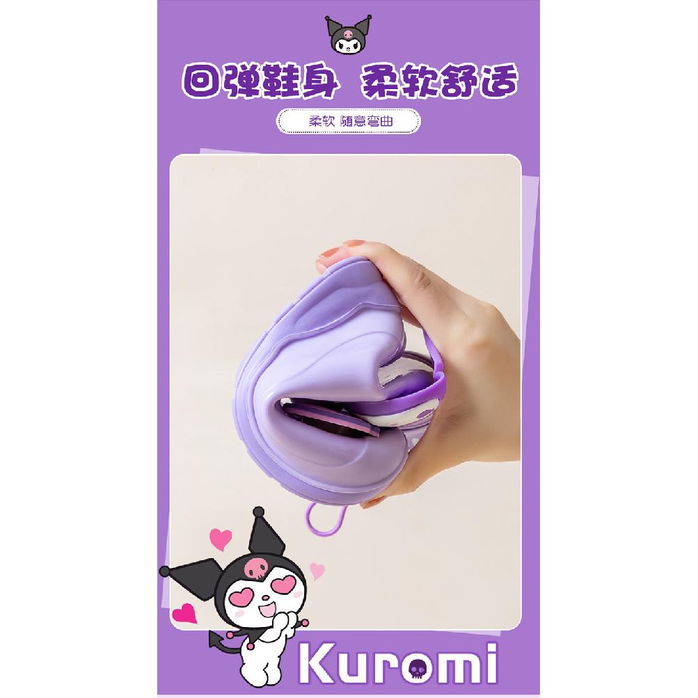 Children's Rain Boots Girls' Water Boots Non-Slip Waterproof Rain Boots Girls' Kuromi Kindergarten Kids' Water Shoes