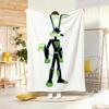 Anime L-Loonatics U-Unleashed Throw Lightweight 240G Flannel Blanket Soft Skin-Friendly For Summer Cooling